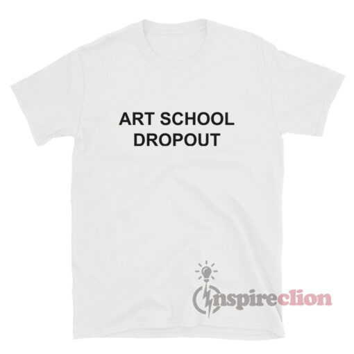 ART SCHOOL DROPOUT Rihanna Fila T-Shirt