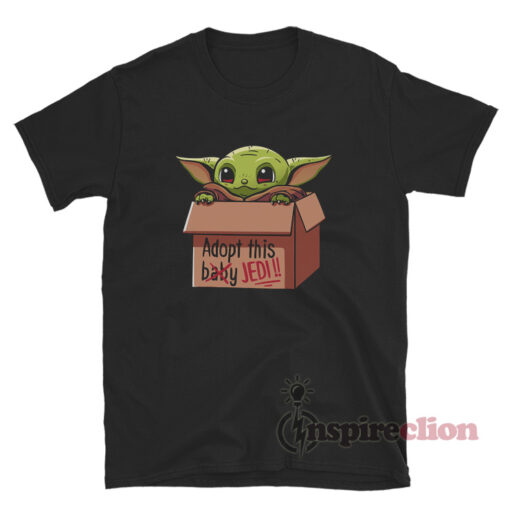 Baby Yoda Adopt This Baby Jedi T-shirt Star Wars