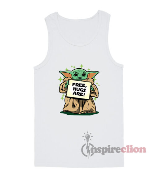 Baby Yoda Free Hugs Star Wars Tank Top