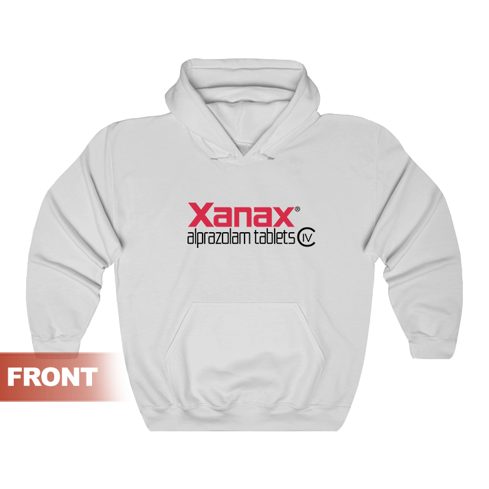 Anxiety Treatment XANAX Alprazolam Tablets Hoodie - Inspireclion.com