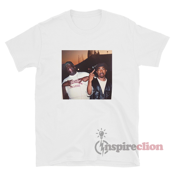 Tupac Shakur And The Notorious BIG Friendship T-shirt - Inspireclion.com