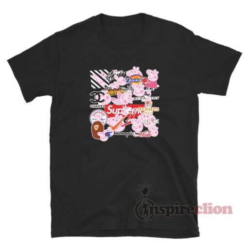 Peppa Pig X Popular Clothing Brands T-Shirt