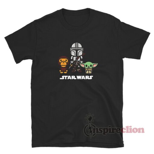 Baby Milo X Star Wars Baby Yoda The Mandalorian T-Shirt