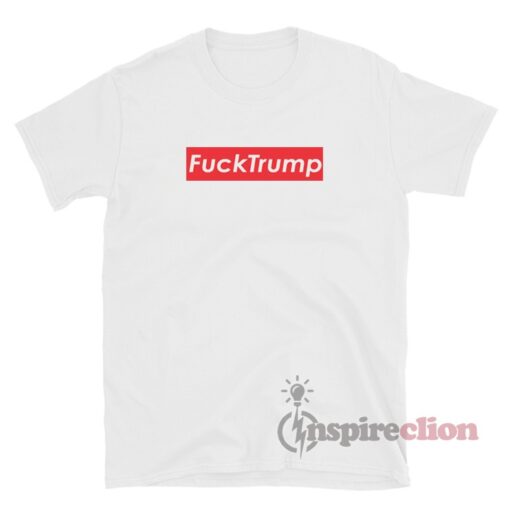 Fuck Trump Logo T-Shirt For Unisex
