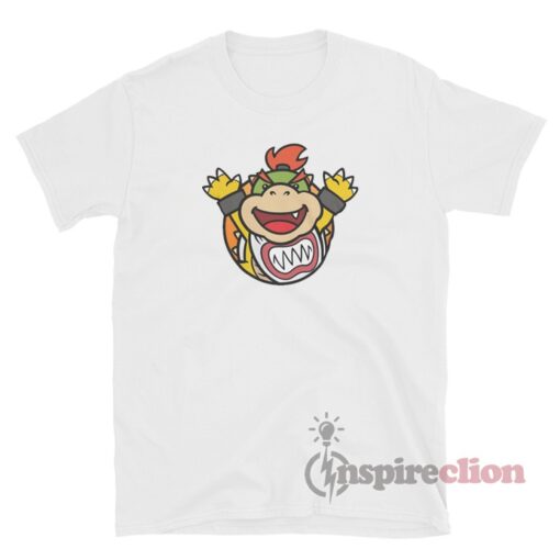 Baby Bowser Jr. Emblem Custom T-Shirt