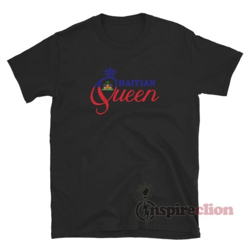 Haitian Queen Haiti National Pride Crown T-Shirt