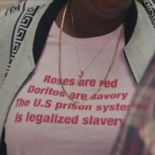 Roses Are Red Doritos Are Savory The US Prison T-Shirt