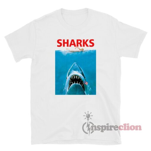 Sharks Jaws Funny T-Shirt