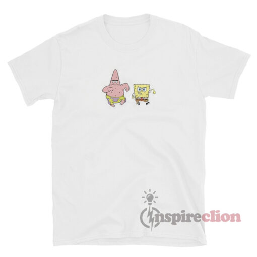 Spongebob And Patrick Cartoon T-Shirt