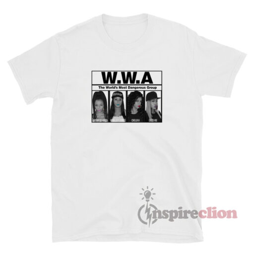 WWA Girl The World's Most Dangerous Group T-Shirt