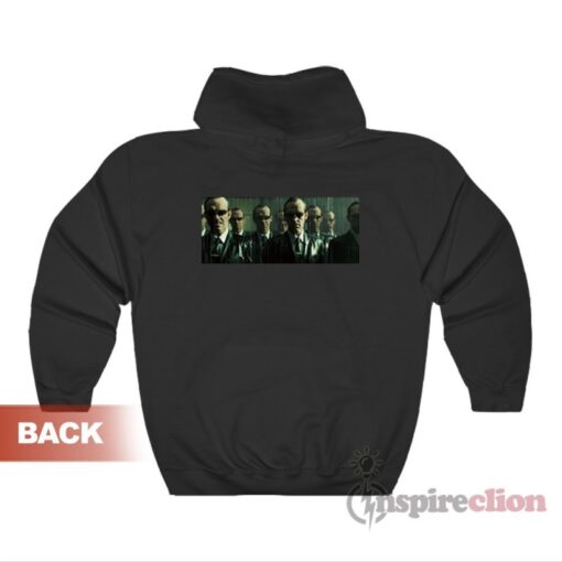 The Matrix Revolutions Agent Smith Hoodie