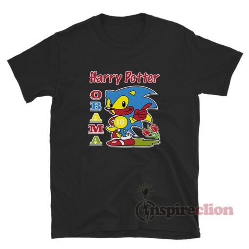 Harry Potter Obama Sonic Paradise Funny T-Shirt