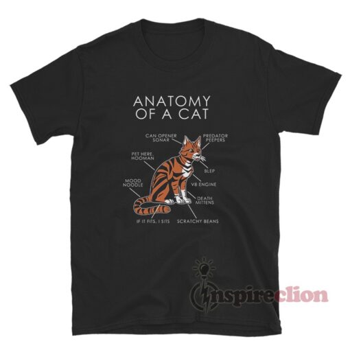 Anatomy Of A Cat T-Shirt