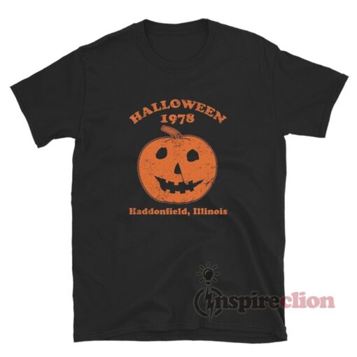 Vintage Halloween 1978 Haddonfield illinios T-Shirt