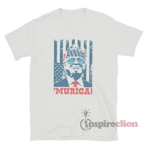 Donald Trump Murica 4th Of July Patriotic American Party USA T-Shirt