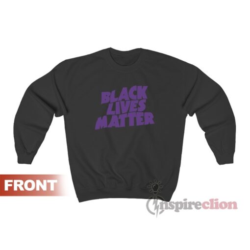 Black Lives Matter Black Sabbath Sweatshirt