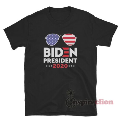 Joe Biden 2020 For President American Flag T-Shirt
