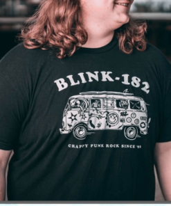 Get It Now Blink-182 Crappy Punk Rock Van T-Shirt - Inspireclion.com