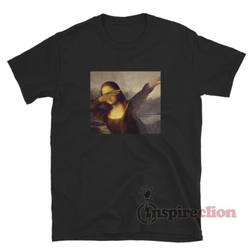 Mona Lisa Dabbing Meme T-Shirt