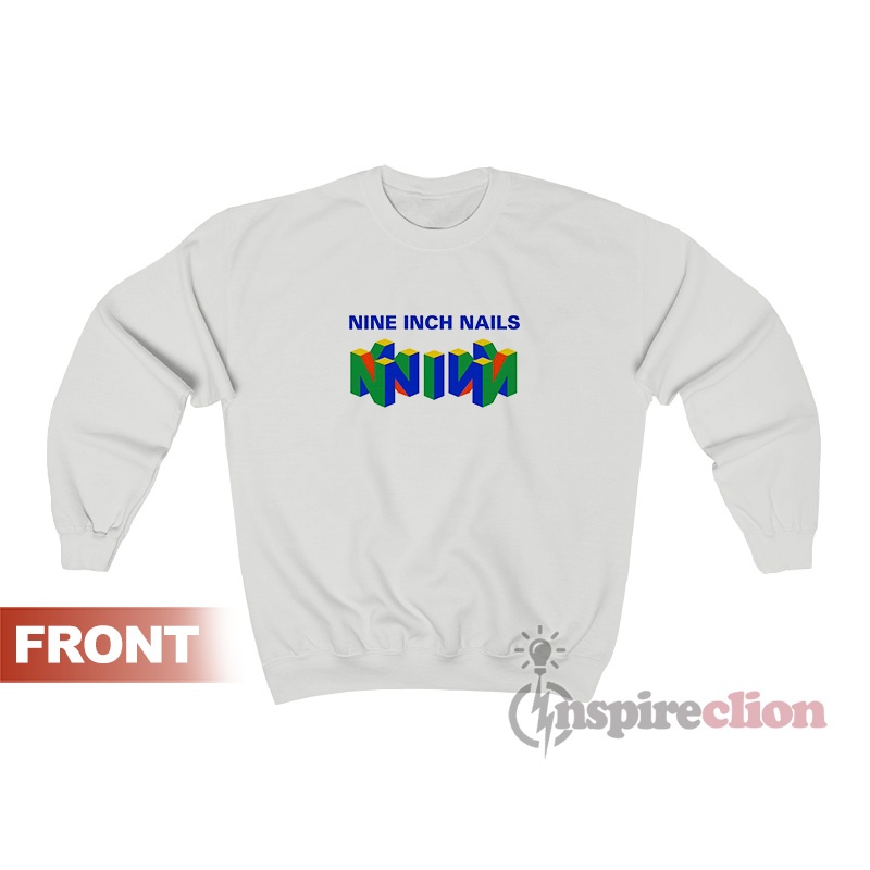 nintendo logo sweatshirt
