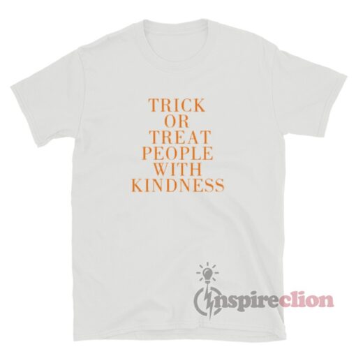 Trick Or Treat People With Kindness Halloween T-Shirt
