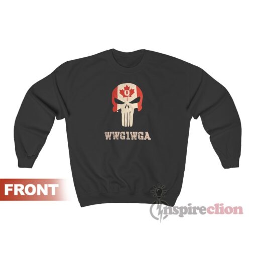 WWG1WGA Canadian Patriot Sweatshirt