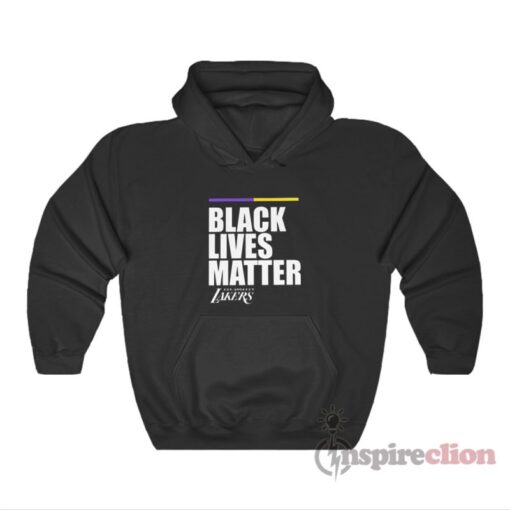 Black Lives Matter Los Angeles Lakers Hoodie