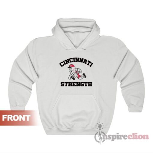 Cincinnati Reds Strength Hoodie