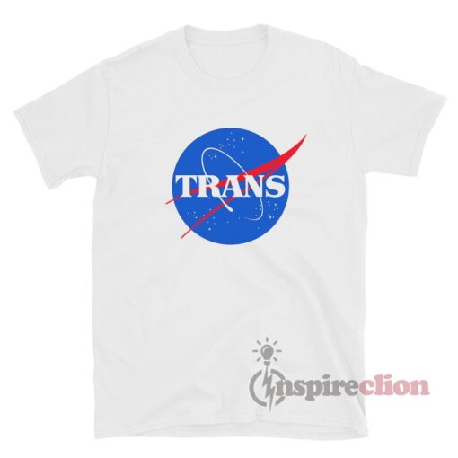 Nasa Trans Pride Logo T-Shirt