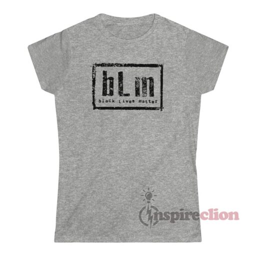 bLm Black Lives Matter NWO Parody T-Shirt