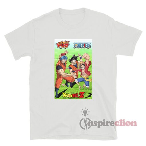 Toriko X One Piece X Dragon Ball Z T-Shirt