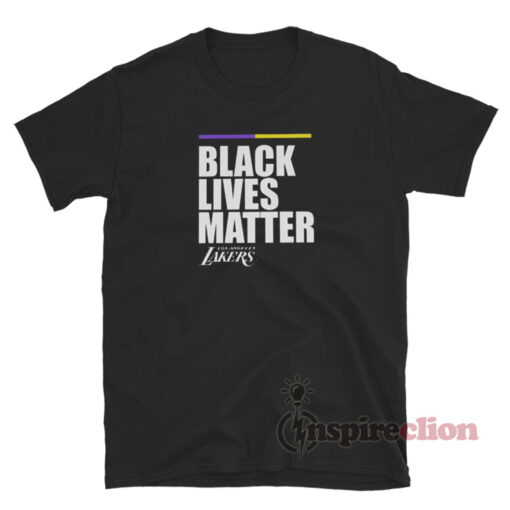 Black Lives Matter Los Angeles Lakers T-Shirt
