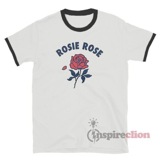 Get It Now Rosie Rose Ringer T-Shirt For Sale - Inspireclion.com