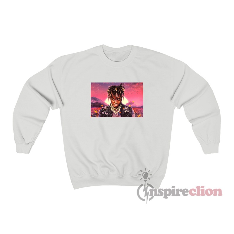 Hoodies compatible with Fan juice wrld for men women legends never die shirt long sleeve
