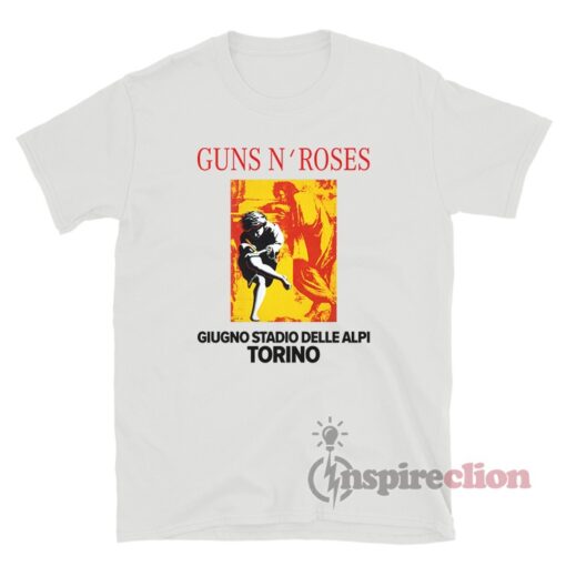 Guns N Roses Giugno Stadio Delle Alpi Torino T-Shirt