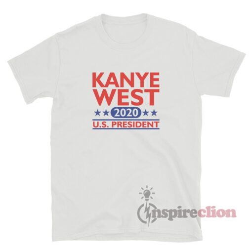 Kanye West US President 2020 T-Shirt