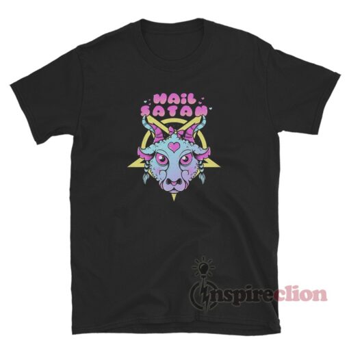 Hail Satan Goat T-Shirt