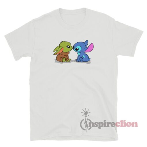 Baby Yoda And Stitch T-Shirt