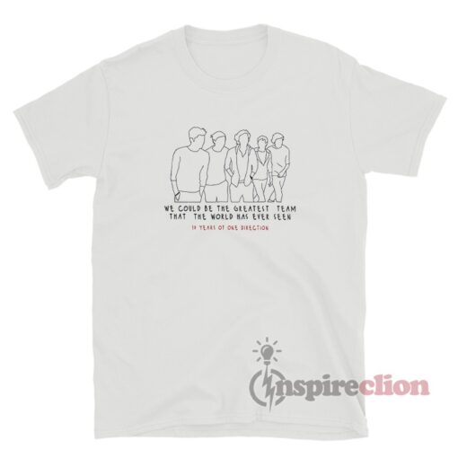10 Years Of One Direction T-Shirt