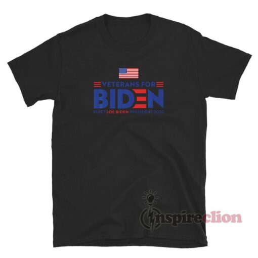 Veterans For Joe Biden 2020 President T-Shirt