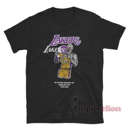 Warren Lotas Kobe Bryant Lakers Memorial T-Shirt