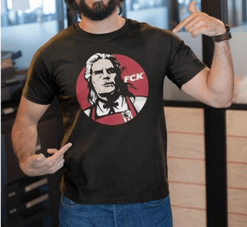 Geralt Of Rivia Fck T-Shirt