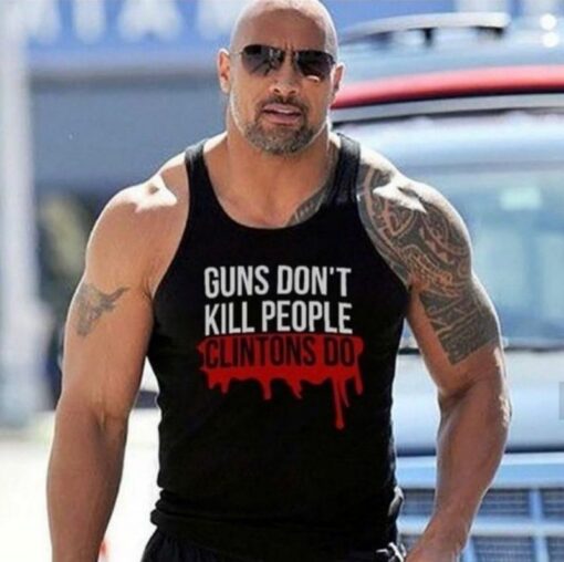 Guns Don't Kill People Clintons Tank Top