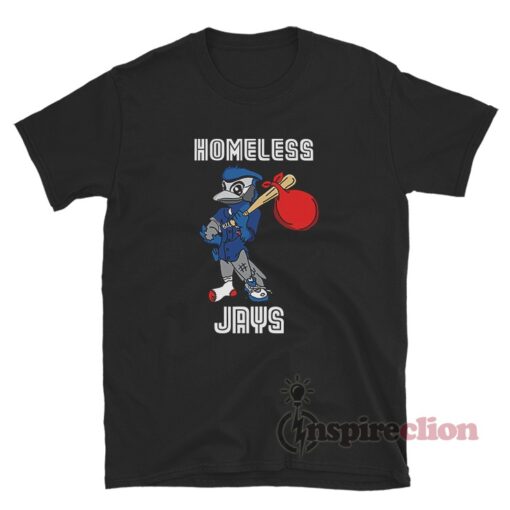 Blue Homeless Jays T-Shirt