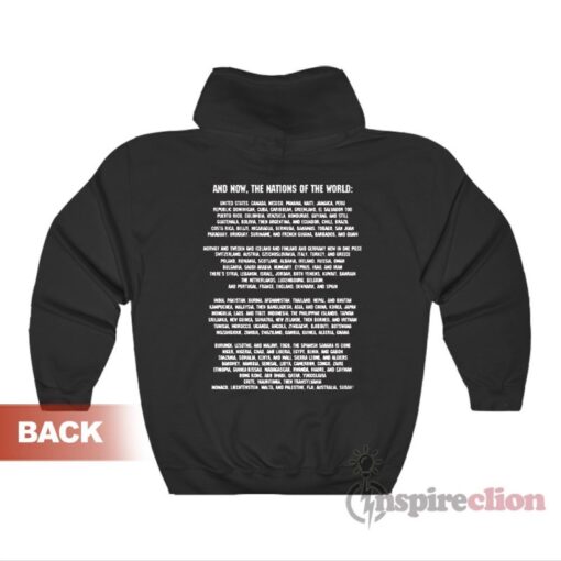 Nations Of The World Hoodie