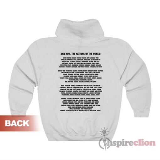 Nations Of The World Hoodie