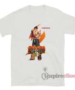 Vintage Namco Tekken 3 Jin Kazama T-Shirt For Sale