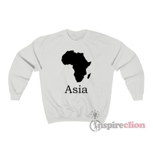 Geography Africa Asia Funny Sweatshirt