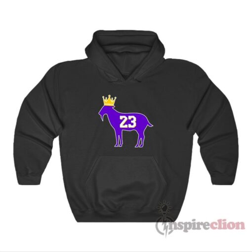 Goat James G.O.A.T. King Deluxe Hoodie