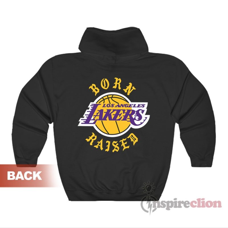 Born X Raised Los Angeles Lakers Hoodie For Unisex 